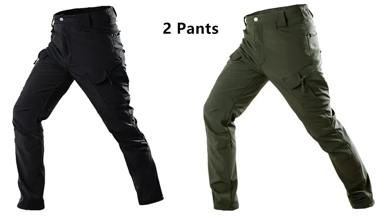 

Soft Shell Winter Plush Thickened Mountaineering Tactics Training Keep Warm Waterproof Windproof Charge Jackets and Pants