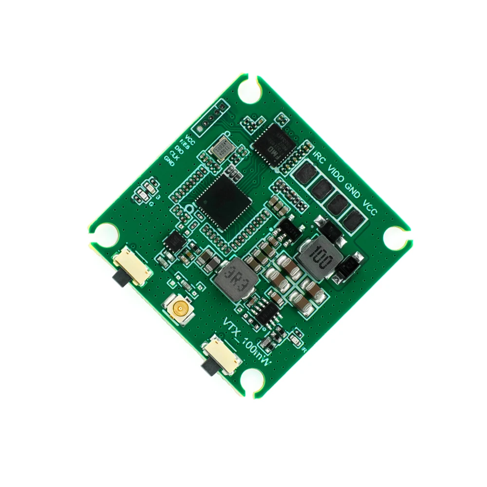 Axisflying Mini VTX 5.8G Analog Image Transmission 25.5X25.5mm 25/50/100mw Long Range VTX for FPV Freestyle RC Drone