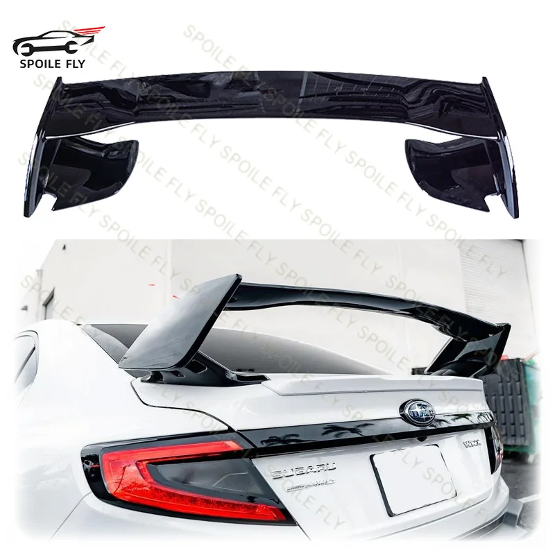 

3X For Toyota GR86 Subaru BRZ WRX STi OE Style 2022 2023 To Up Car Rear Trunk Spoiler Wing Lip Car High Quality ABS Gloss Black