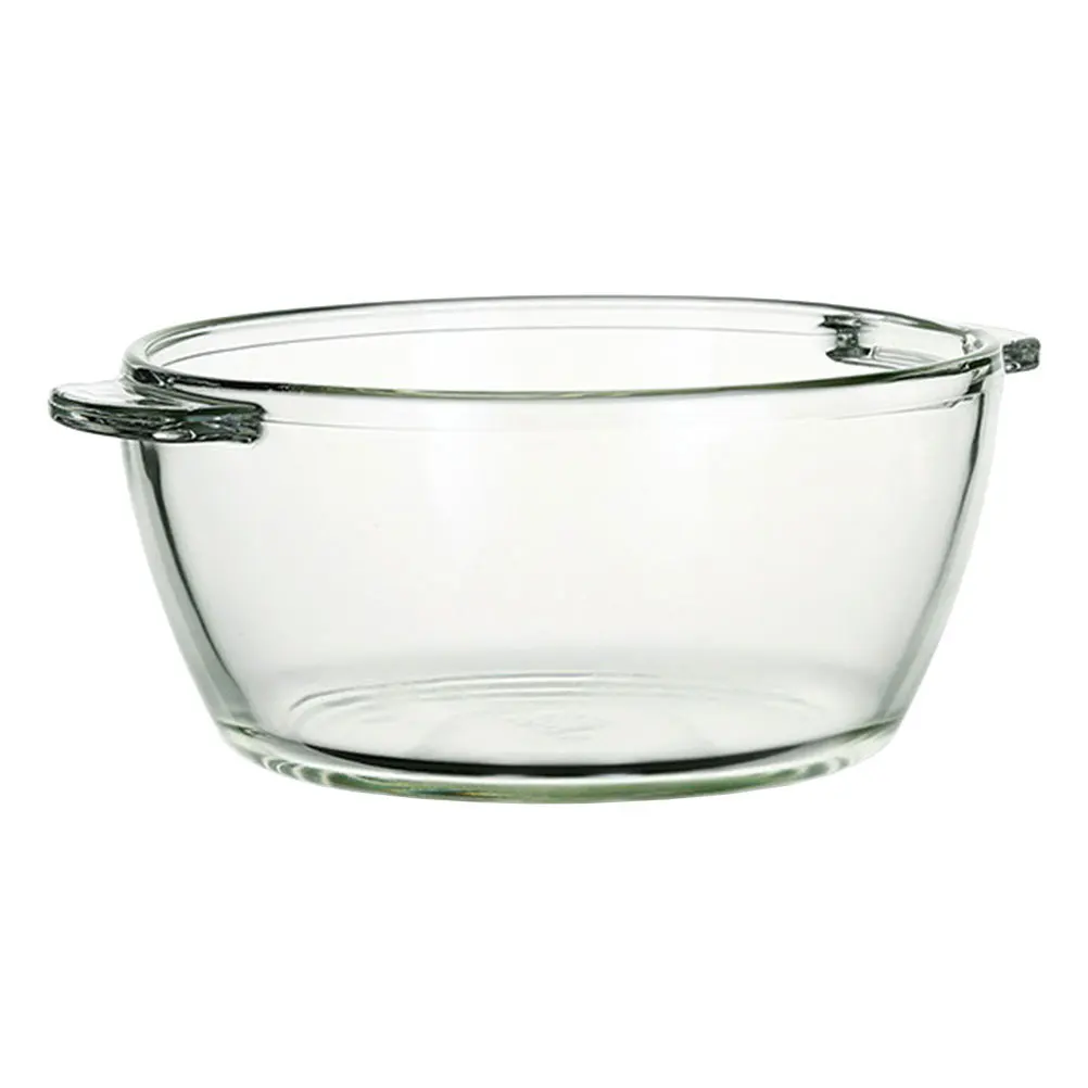 

1Pcs Large Soup Bowl Glass Food Serving Bowl Transparent Salad Noodle Dessert Multi-Function Decorative Kitchen Household Dinner