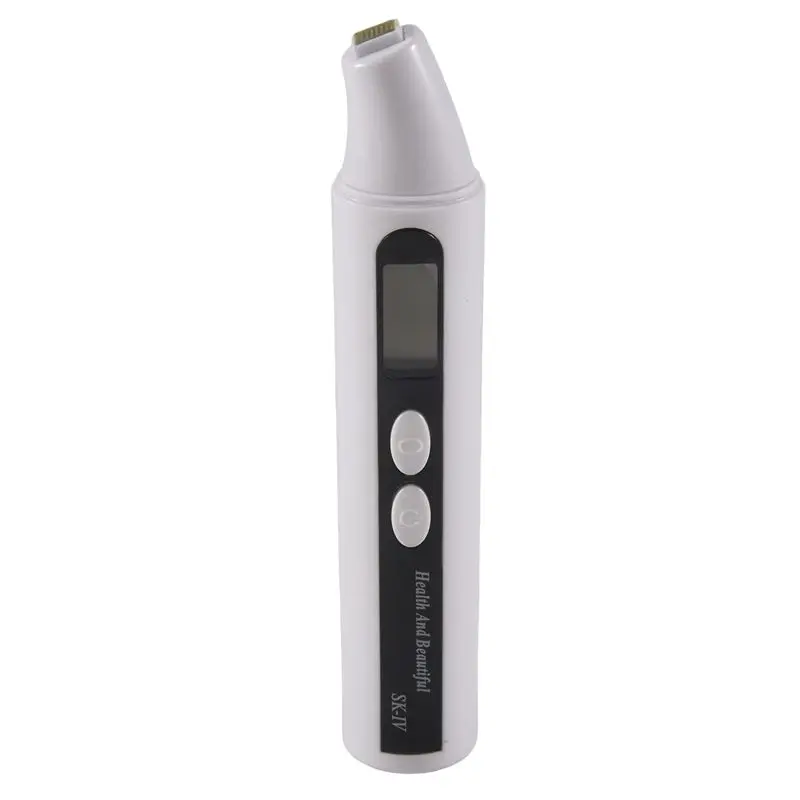 【RECOMMENDED】Portable Digital Monitor Detector Skin Sensor Face Skin Moisture Tester Meter Water Oil Analyzer Facial Skin Care T
