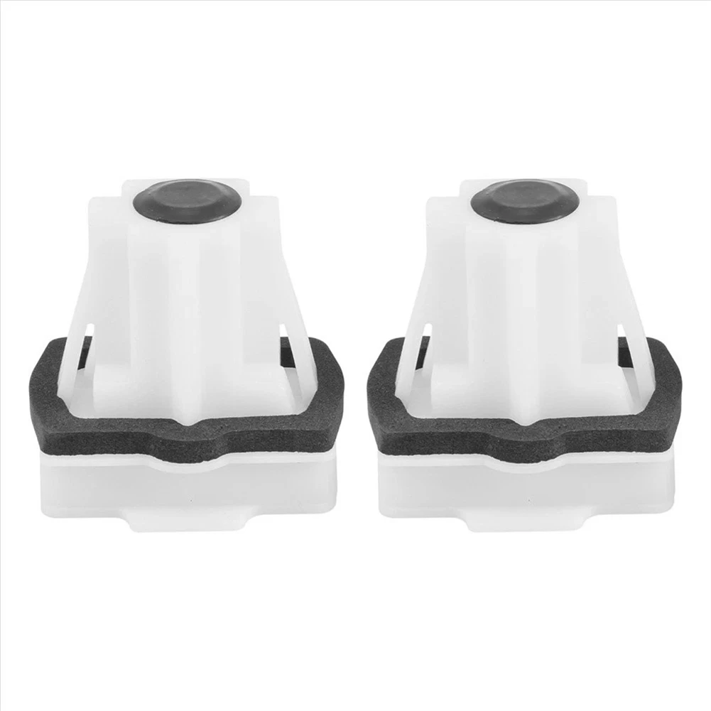 Plastic Seat Clips Car Seat Retainer Clips For Seat Assembly White Plastic Car Clip Set Stable Characteristics Plastic Material