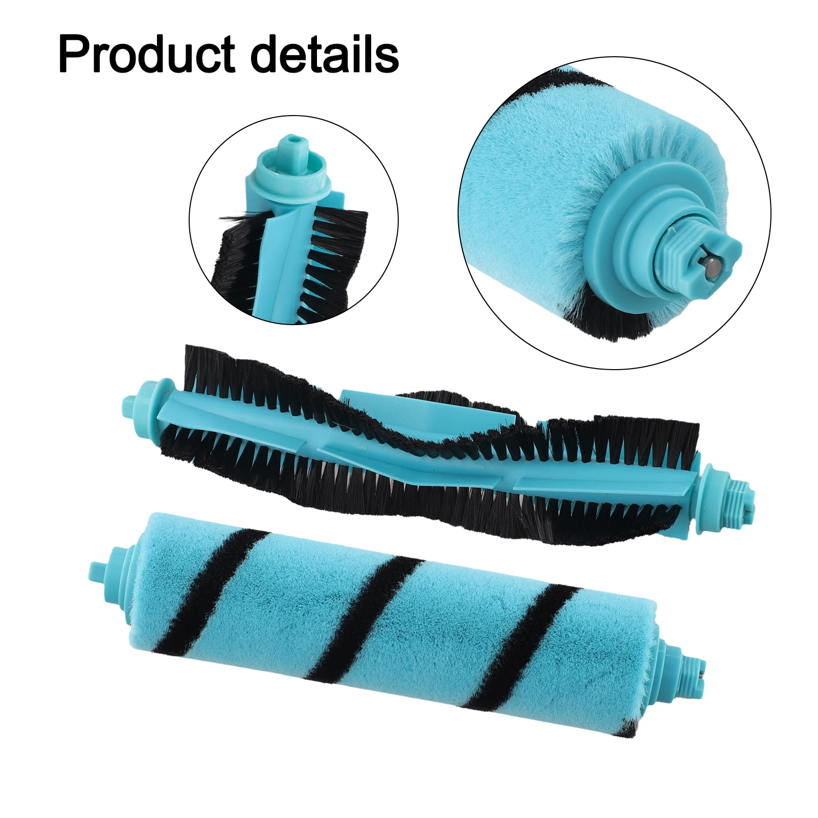 Main Roller Brush Blue Black For For Cecotec For Conga 11090 Robot Vacuum Cleaner Replacement Spare Parts Accessories