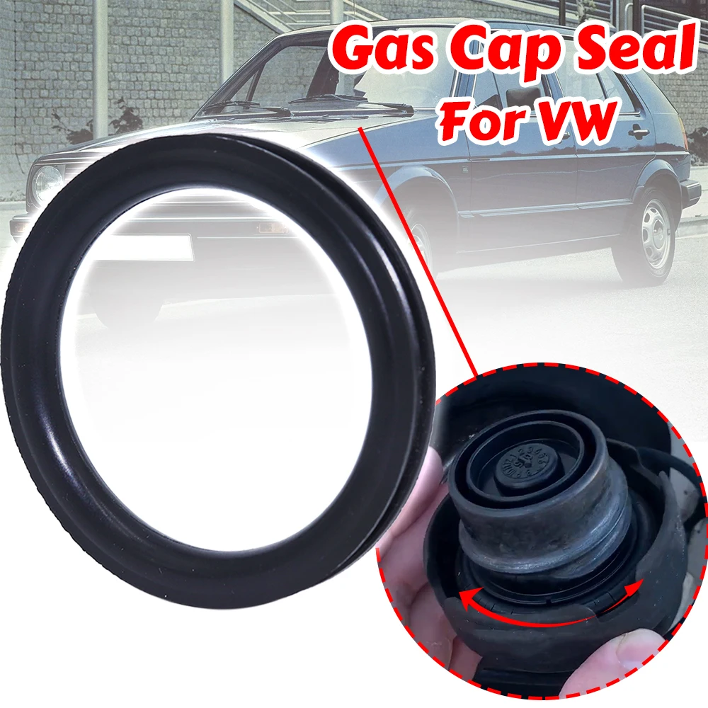 Gas Cap Replacement Seal Fuel Tank Filler Neck Repair V Shape O-ring Rubber Gasket Washer 55x5mm For VW POLO SCIROCCO VENTO Tipo