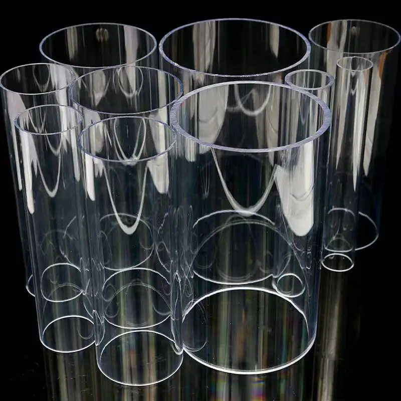 Naxilai 1 個透明アクリルプレキシガラスチューブ小型カスタマイズ可能な水槽水族館ラウンド水道管