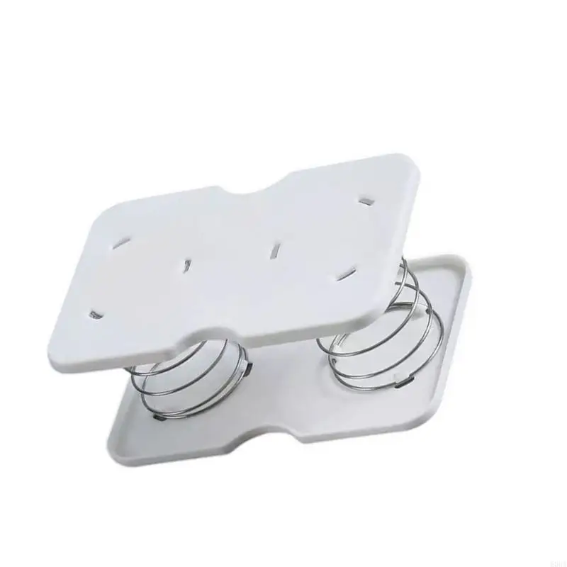 Pulling Tissue Dispenser With Spring Lift Bracket Plastic Tissue Box Bottom Paper Easier for Home Office 