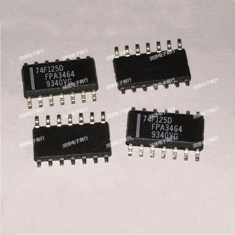 10 pces 74f125d hef4071bt hef4069ubt sop14 original novo chip ic