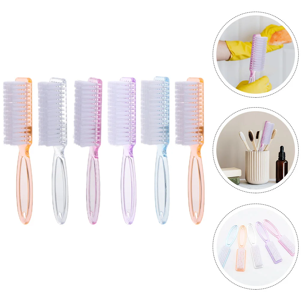 

Manicure Brush for Nails Clean up Scrub Fingernail Cleaner Plastic Small Baby Kit