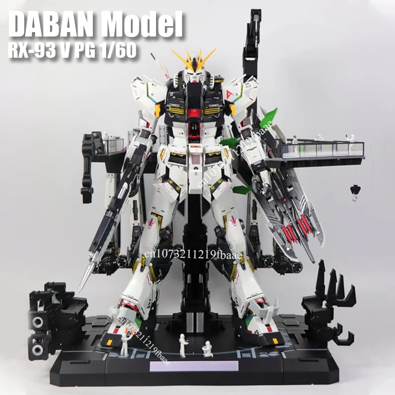

In Stock DABAN Model RX-93 V PG 1/60 Metal Structure Toys Assembly Model Kit Action Figure Plastic Robot Ornament Gifts