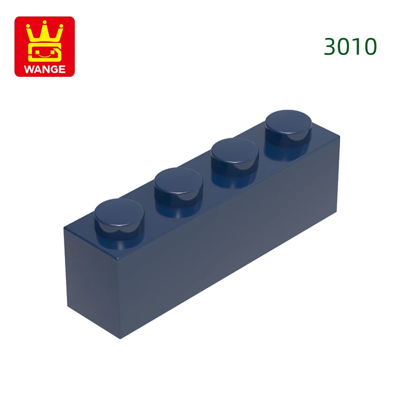 Wange 67 stks/partij 3010 1x4 Basic Bouwstenen Moc Onderdelen Compatibel met Bricks DIY Kinderen Speelgoed Montage gift Opbergdoos - afbeelding 1