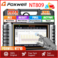 FOXWELL NT710 OBD2 Car Diagnostic Tools All System Code Reader Bi-Directional Test IMMO A/F 30+ Reset ODB 2 Automotive Scanner