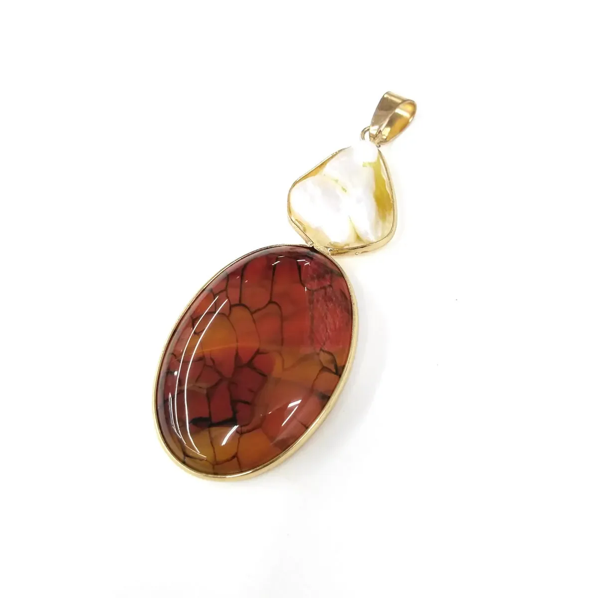 Natural Stone Pendants Multicolor Hot Sale Trendy Agates Pendants Charms for Jewelry Making DIY Necklace Accessories Wholesale