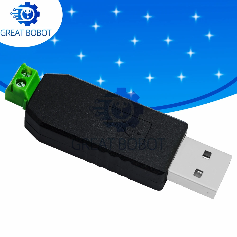 USB to RS485 Adapter Converter Multi‑System Support Win7/XP/Vista/Linux/Mac OS/WinCE5.0 for DIY Electronic Project