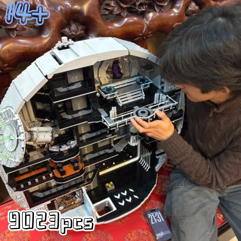 New Arrival  Space  Entertainment 9023Pcs Building Block  Model Toys For Adult Birthday party Gifts