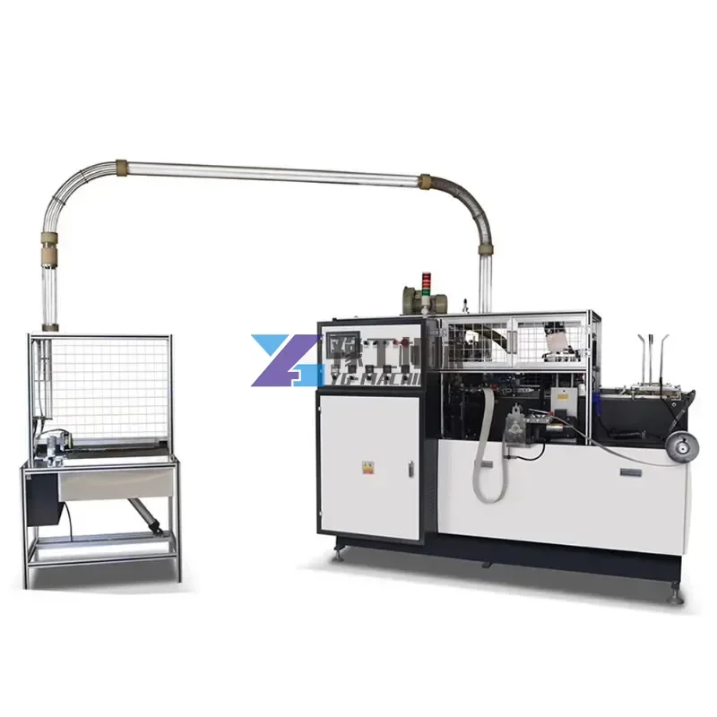 Fully Automatic Disposable Paper Product Manufacturing Machines List Coffee Paper Cup Making Machine for Carton Paper Cups