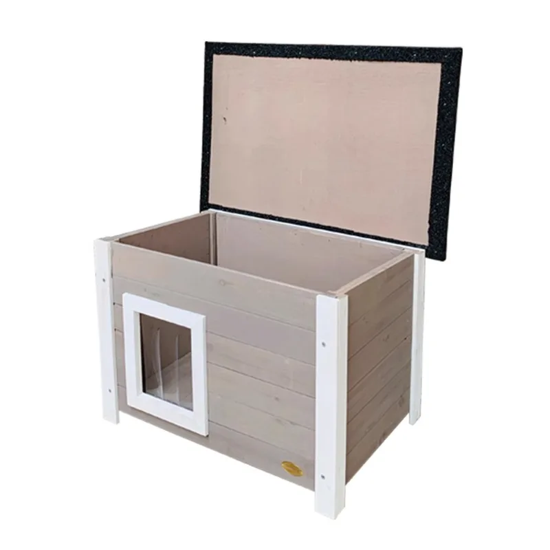 Outdoor cat nest Rainproof and cold-proof cat cage Stray cat house Indoor and outdoor rabbit nest Winter warm