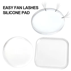 1/3 stücke Silikon Easy Fan Lash Pads Lash Extensions Liefert Zubehör Make-Up Wimpern Verlängerung Volumen Fans Silikon Pad