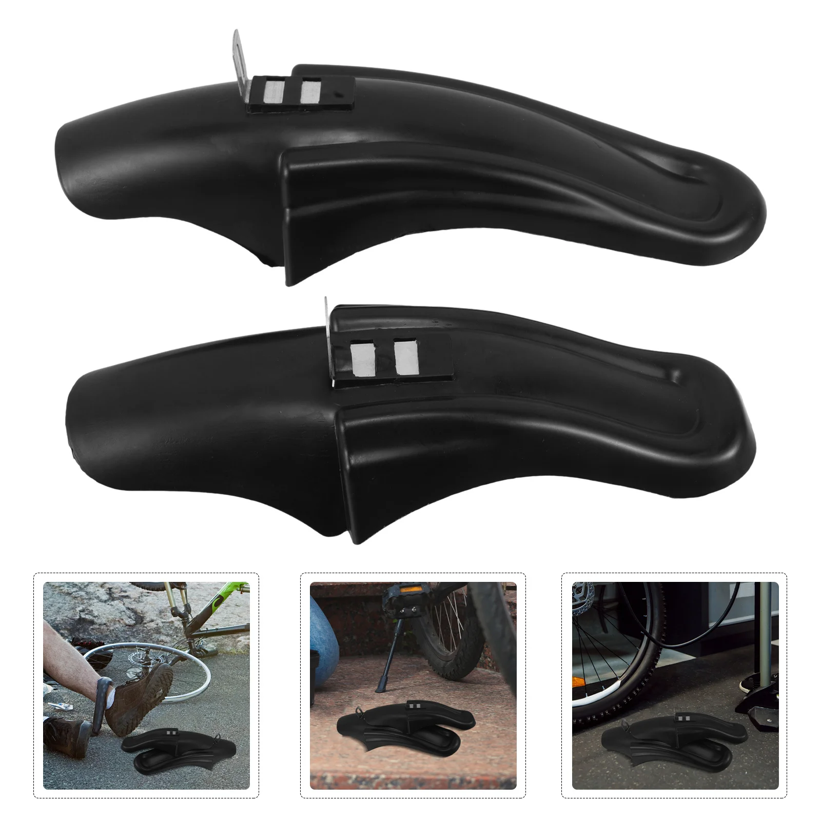 1Set Mountain Bike Mudguard Universal Front Rear Plastic Mud Flap Splash Guard Outdoor Cycling Accessories Mud Guards