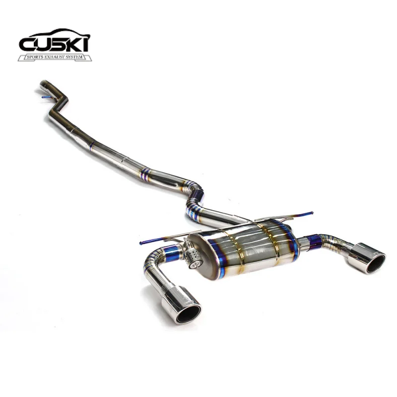 Suitable for Volkswagen Golf 6 R20 2010-2022 quality Polishing Stainless Steel Exhaust Downpipe Catback Exhaust pipeIncreased po