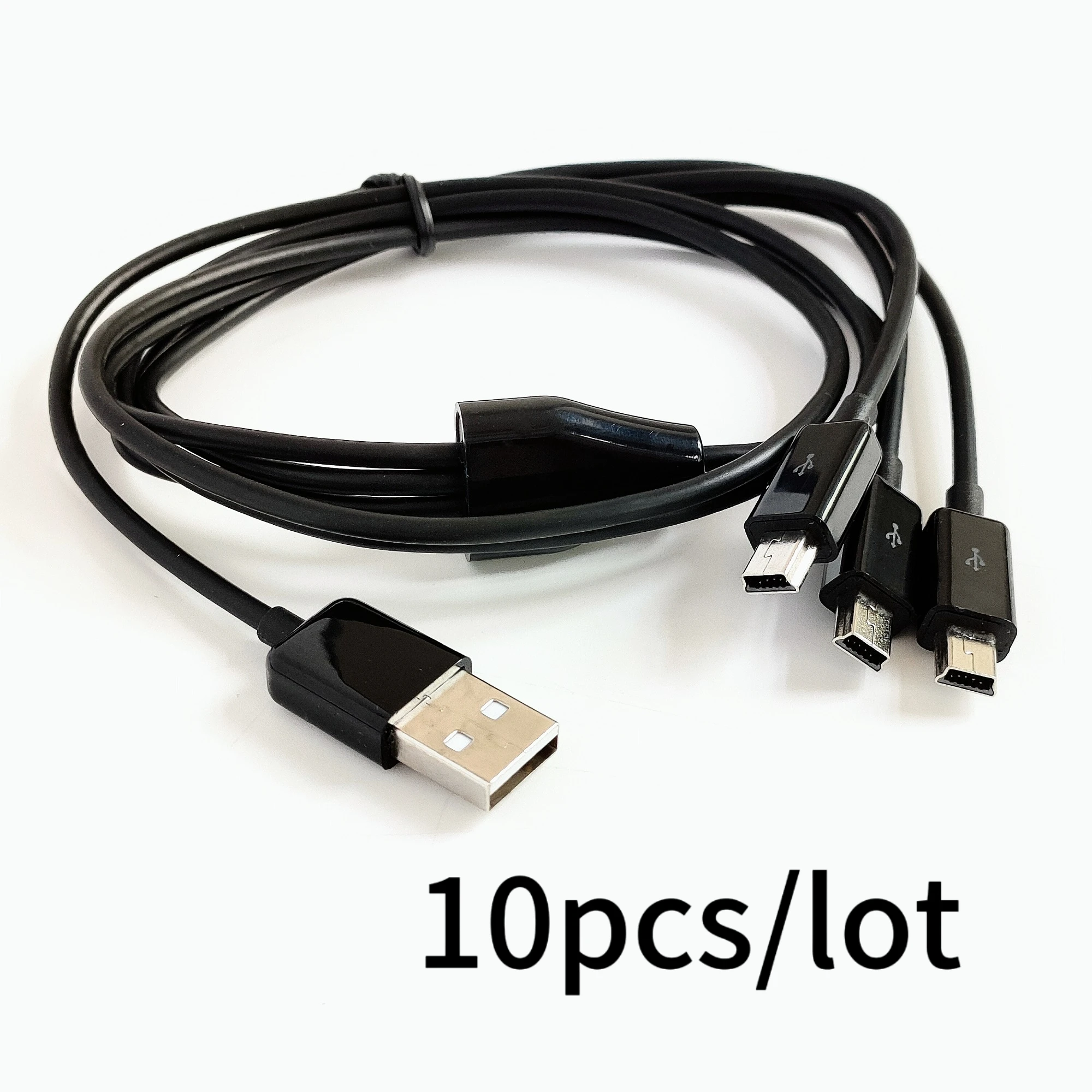 

10 шт./лот, 1 м, 3 фута, 3 в 1, мини-USB-кабель, питание 3, мини-USB-устройства сразу
