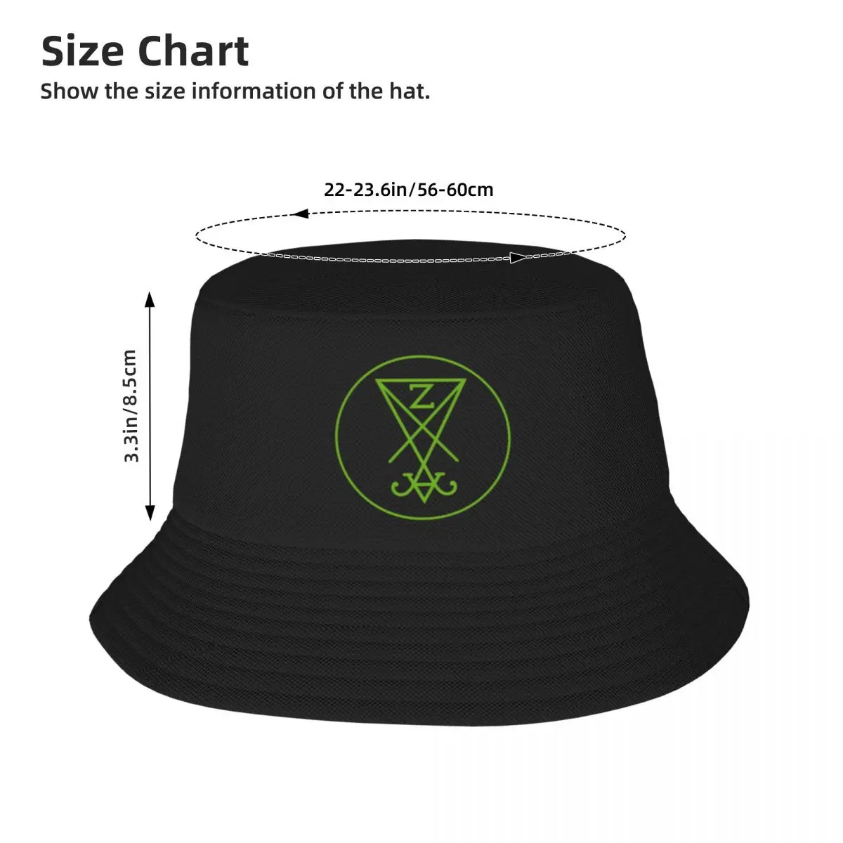 Zeal And Ardor Logo A Adult Fisherman's Hat A Bucket Hat