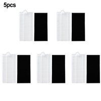 5 Pcs Filter For Cecotec Conga Flash Connected Replacement Sweeping Robot Vacuum Cleaner Accessories Spare Parts