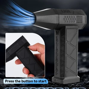 Mini turbo violent fan, powerful fan, high -speed duct, downstream electric air, dryer, 110,000rpm, 45 m/s, youngest 10 MAIN SEALES BLOCK - №7