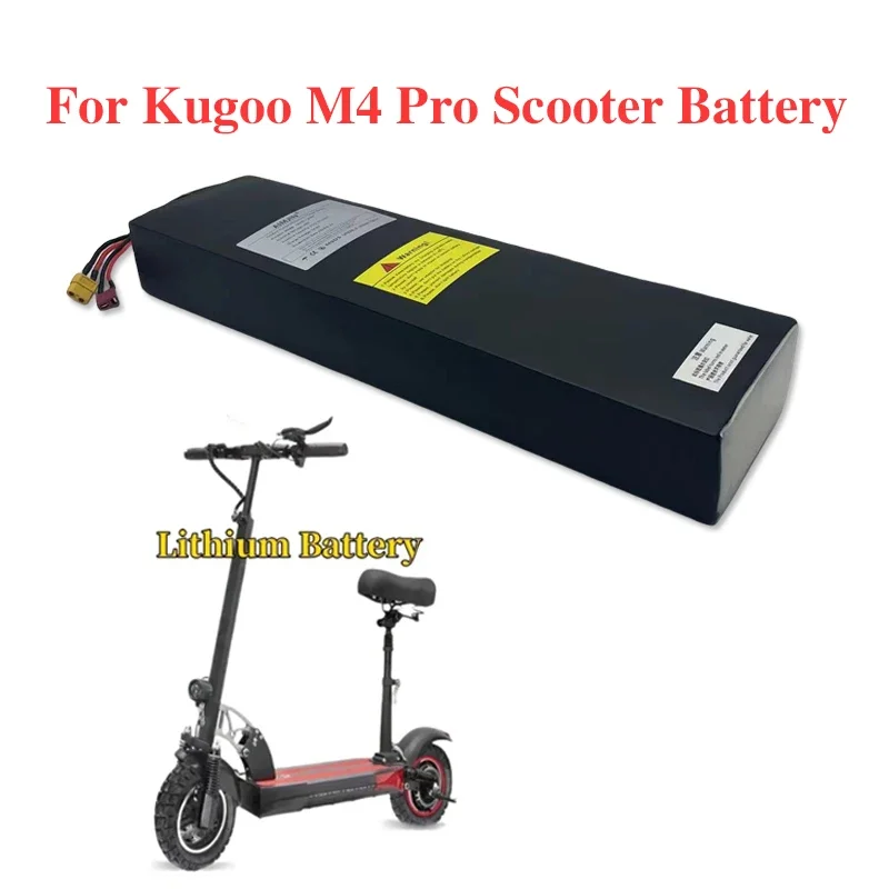 48V 21AH Rechargeable Lithium Battery pack 13S6P 1008Wh Built in BMS for Kugoo Kirin M4 Pro, Kugoo M4 Pro Electric Scooter Batte