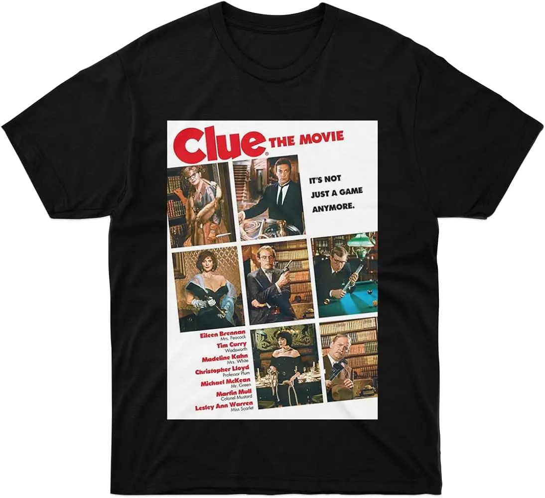 T-Shirt Clue Boy 1985 Gift for Men Sleeve Women Unisex Girl Family Friend Multicoloured