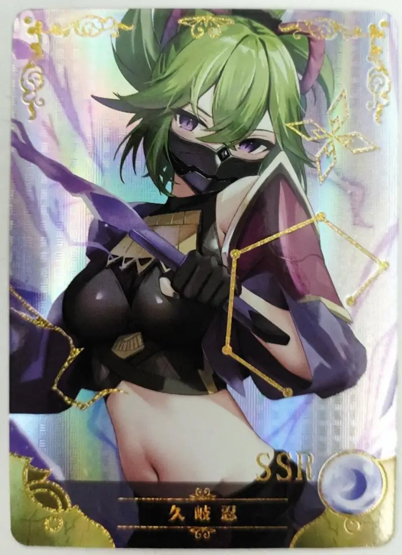 Goddess Story 5M07 Ssr-Series Genshin Impact Anime Characters Power Elysia Collection Card Cartoon Toys Birthday Gift