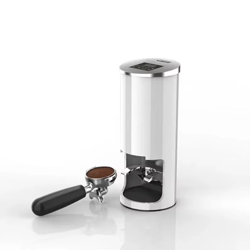 12V Eco-Friendly Automatic Coffee Tamper Machine PT2 58mm Electric Auto Tamper 2-38kg Adjustable Pressure Metal