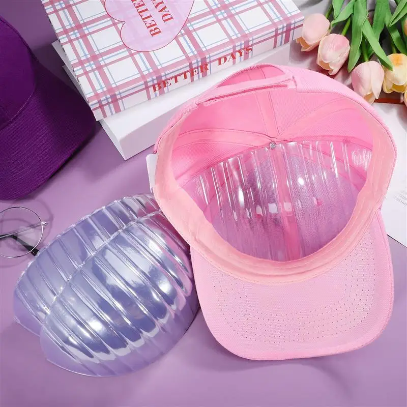 25pcs Cap Inserts Baseball Cap Plastic Insert Cat Storage Inserts Half Hat Stays