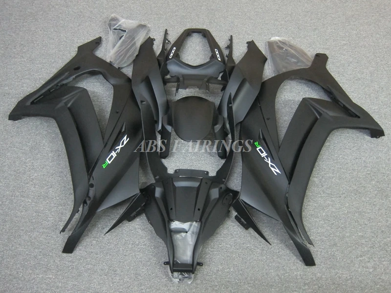 4Gifts New ABS Fairings Kit Fit For KAWASAKI ZX-10R ZX10R 2011 2012 2013 2014 2015 11 12 13 14 15 Bodywork Set Black