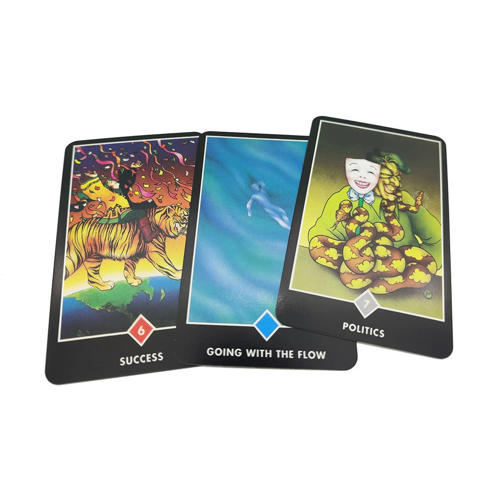 Tarot Cards for Beginners Osho New Zen Tarot Divination Fate Game Affectional  Oracle Deck  with Spanish English PDF Guidebook