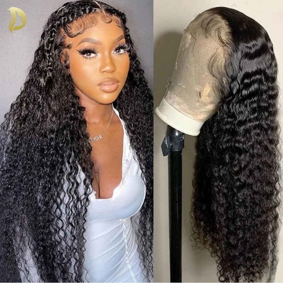 

40 Inch Loose Deep Wave Curly Human Hair Wig 13x6 HD Lace Frontal Human Hair Wigs Water Wave Wigs On Sale For Women Cheap Wig