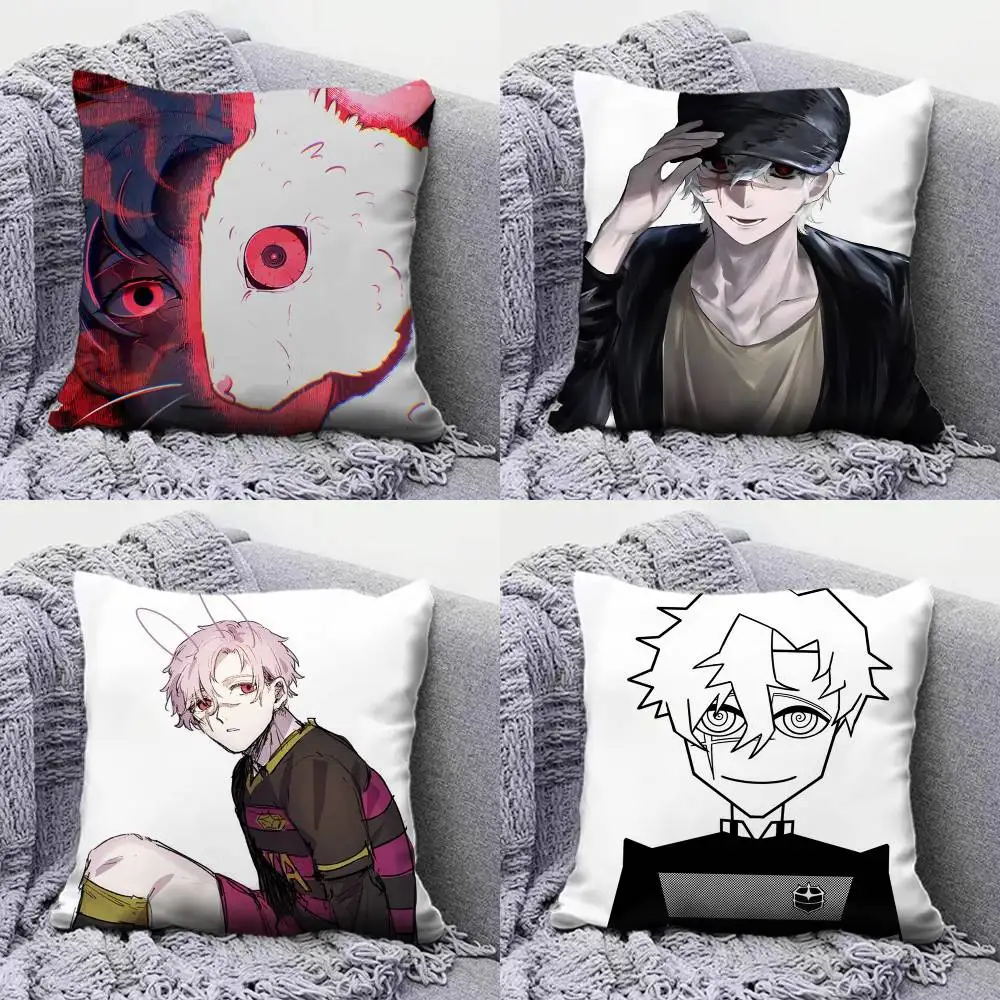 Bunny Iglesias Blue Lock Manga  Pillow Covers, Home Sofa Cushion Covers and Aecorative Custom