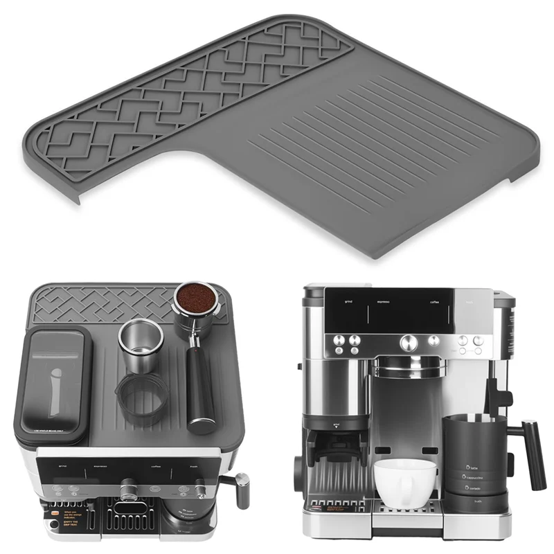 A78E-For Ninja Luxe Cafe ES601 Top Mat, For Ninja Luxe Cafe Espresso Machine, Protective Silicone Tamping Mat Accessory