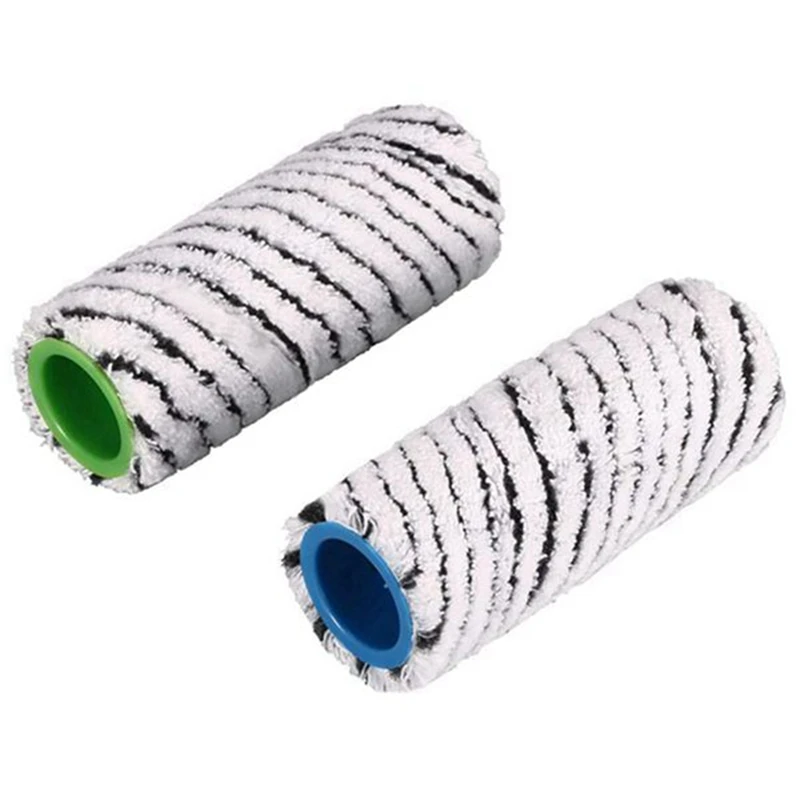 AD-For Karcher Stone Set di rulli Multi-superficie sostituzione lavabile in microfibra FC3 FC5 FC7 accessori 2.055-021.0 confezione da 4