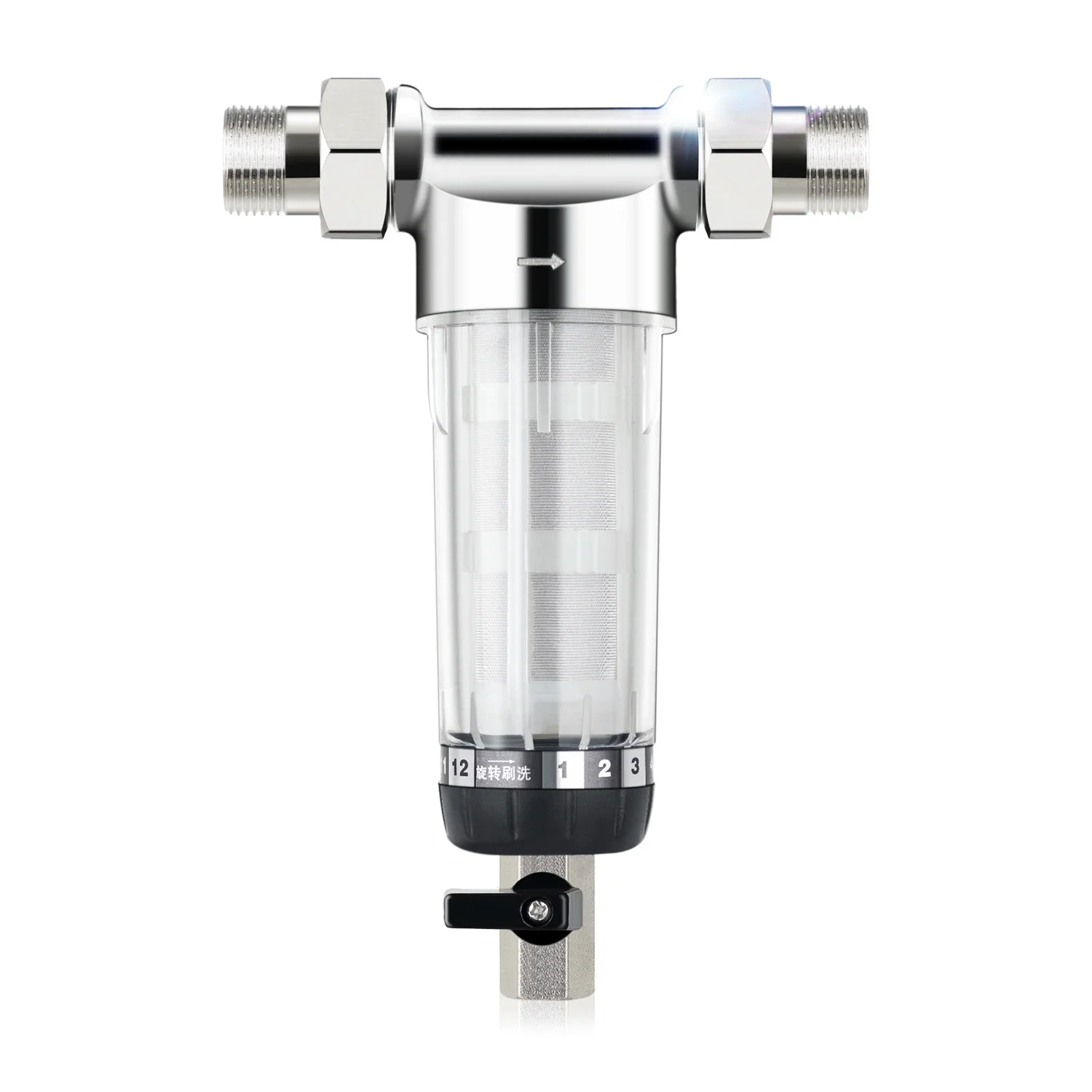 stainless steel pre-filter household tap water whole house pipeline large flow