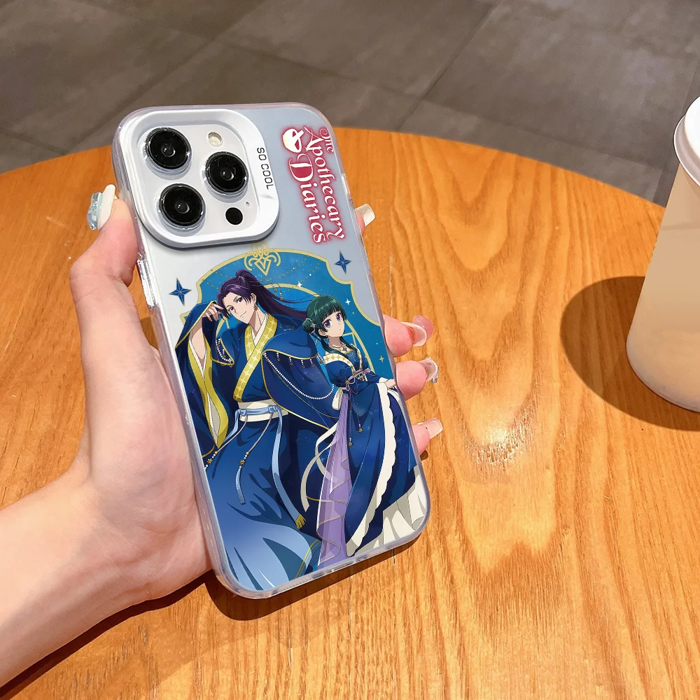 Maomao Jinshi Anime The A-apothecary D-diaries Cassa Del Telefono Per Samsung S25 S24 S23 A07 A17 A06 Ultra FE Plus Protettiva IMD Colore