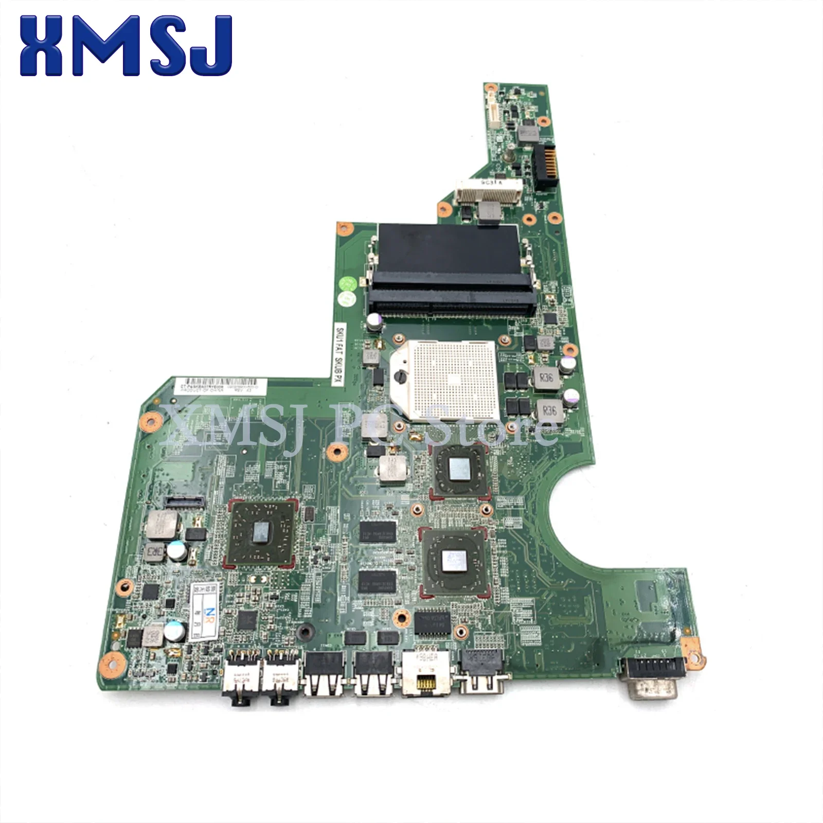 XMSJ-Carte mère d'ordinateur portable pour HP, CQ62, G62, 610160, 001, 597673, DDR3, carte mère CPU gratuite, test complet