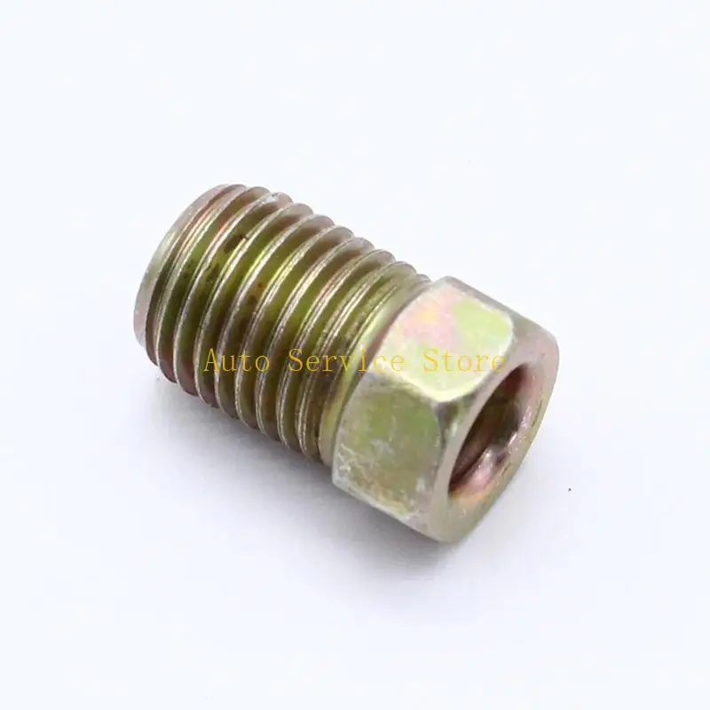 

462A 20 Pack 3/8-24 Inverted Tube Automotive-Parts Gold Zinc Threads Fit for 3/16 inch Tube Brake Line Accessories