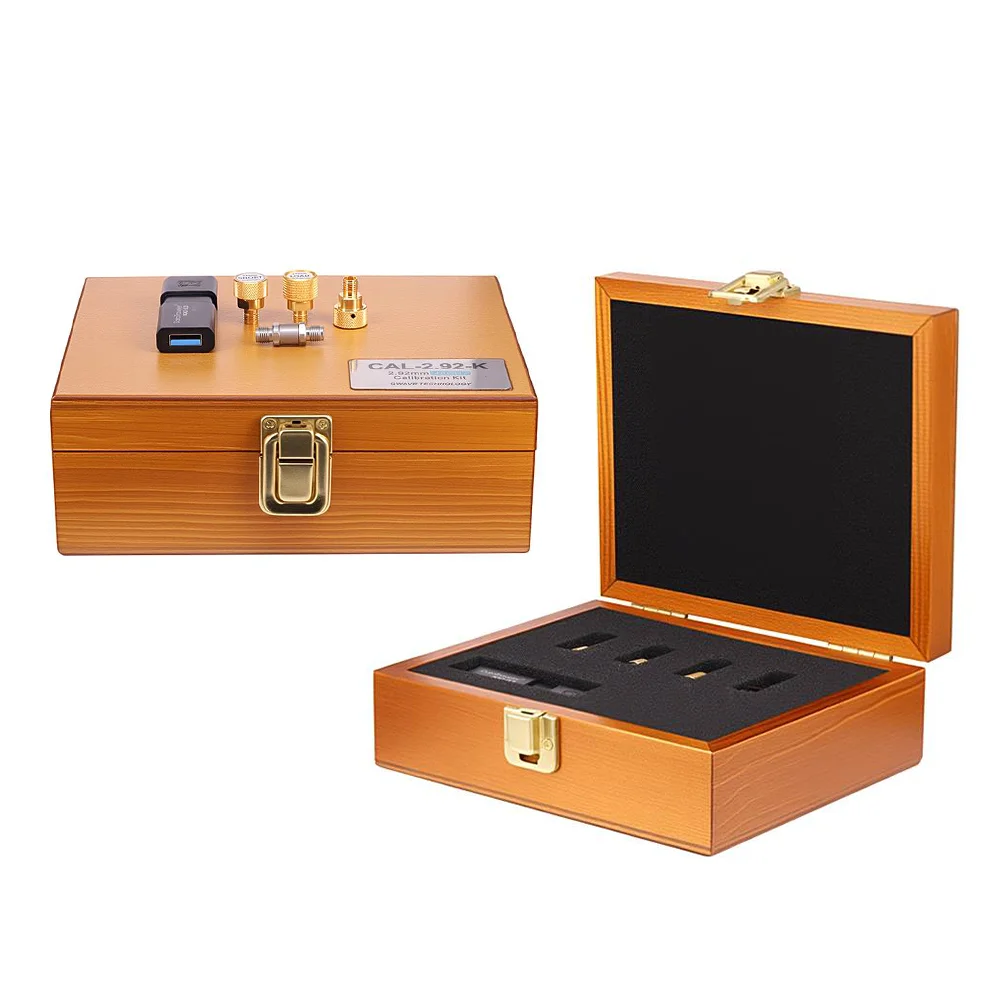 

Высокочастотный переходник с открытым концом, 2,92 мм, гнездо, короткое замыкание, 50 Ом, латунь и нержавеющая сталь, калибровочный комплект, от постоянного тока до 40 ГГц, для ВЧ-анализатора