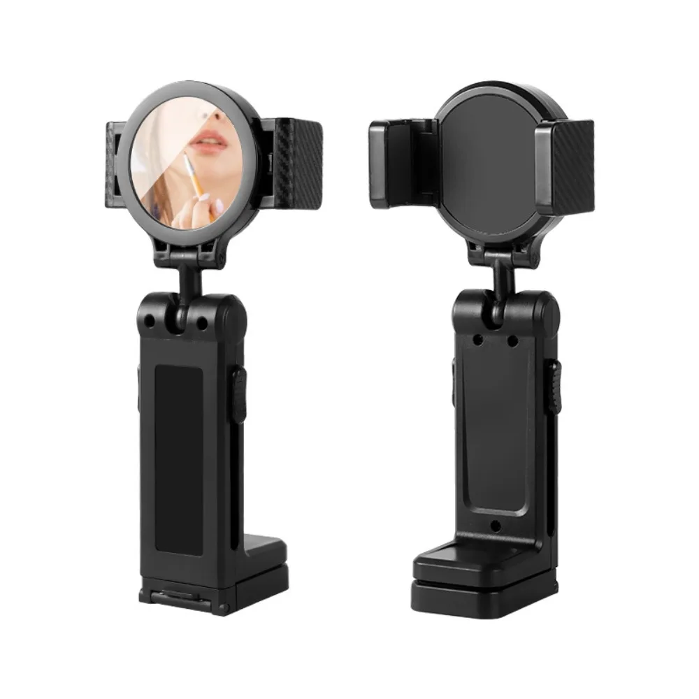 

Новый складной дорожный держатель для телефона Handsfree 360° ° Вращающаяся магнитная подставка для телефона в самолете с зеркалом Портативная подставка Magsafe