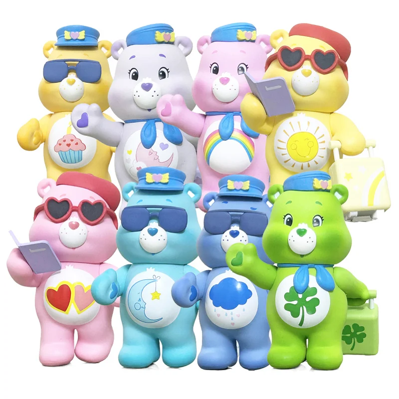 

Серия Care Bears Little Things, слепая коробка CareBears, экшн-фигурка, милый подарок для детей, украшение для дня рождения, рабочего стола, слепая коробка