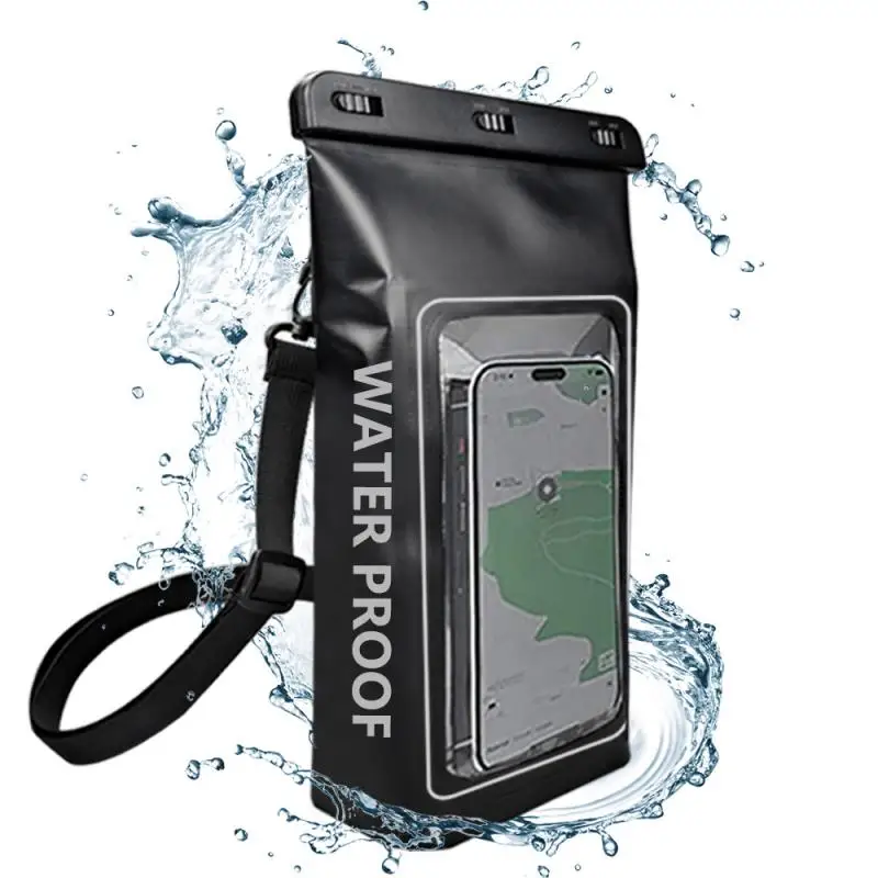 

Ipx8 Waterproof Bucket Bag 2L Dry Bag Swimming Pack Touch Screen Phone Pouch Backpack for Beach Bag Swimming Storage Bag