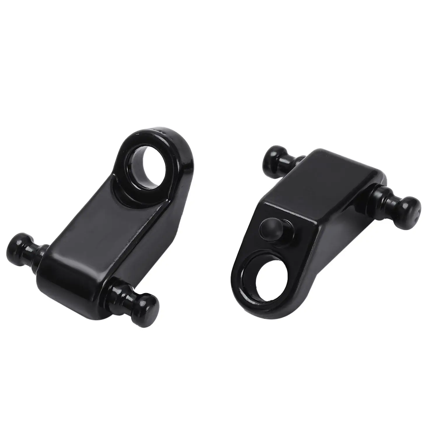 A Set 2 Pcs Electric Guitar Roller String Tree String Retainer - Black HOT