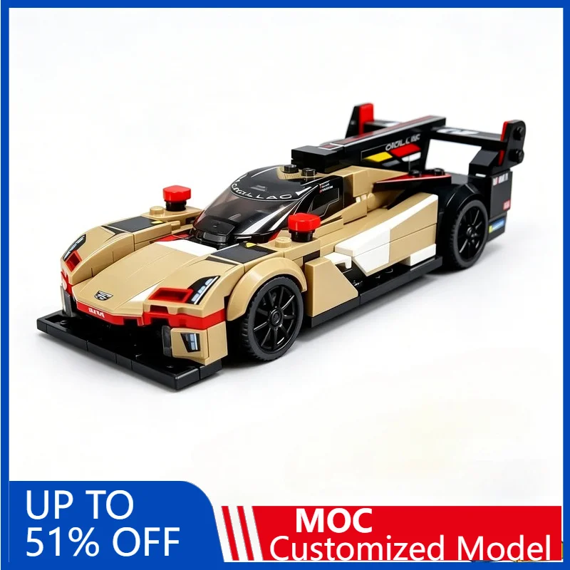 

NEW 331 PCS Speedy Sports Car R Team Jota 2025 Racing Model Customize Building Blocks Educational Assembly Vehicle Toy For Boys