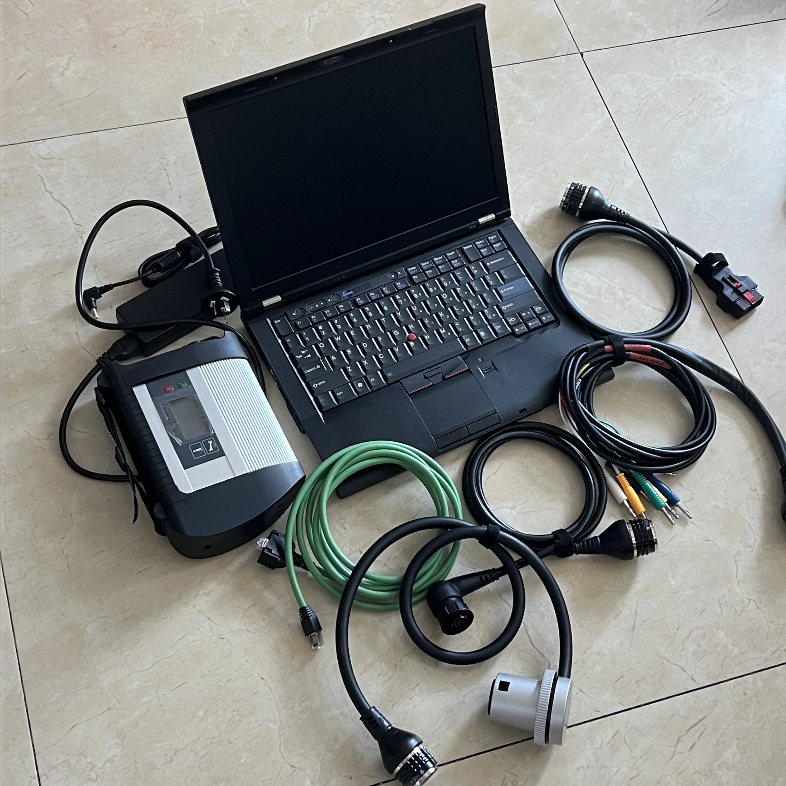 MB star Diagnotic Tool SD C4 with laptop T420 i5cpu with software 2026v hdd full set work for mb star c4 cars win10
