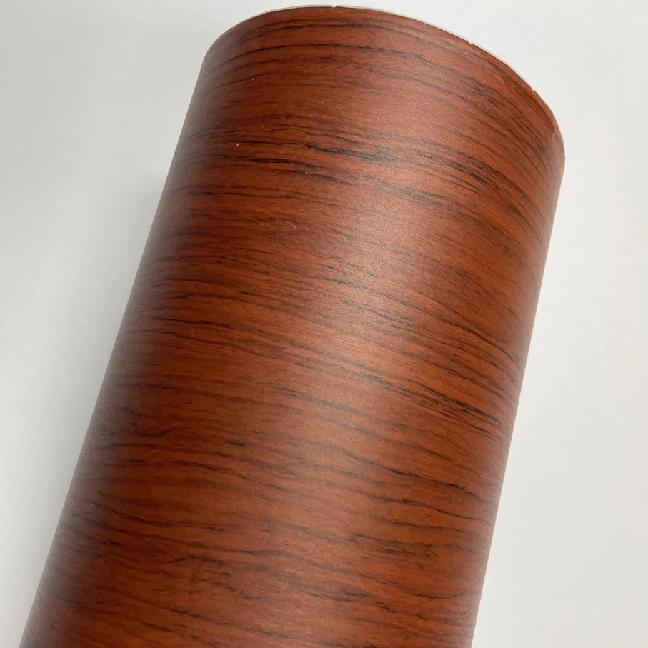 Good quality  W1350 Wood Grain PVC vinyl  Wood Film styling Wood PVC film internal decoration wood grain pvc vinyl film sticker